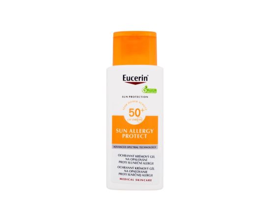 Eucerin Sun Allergy Protect / Sun Cream Gel 150ml SPF50+ Ķermeņa kosmētika