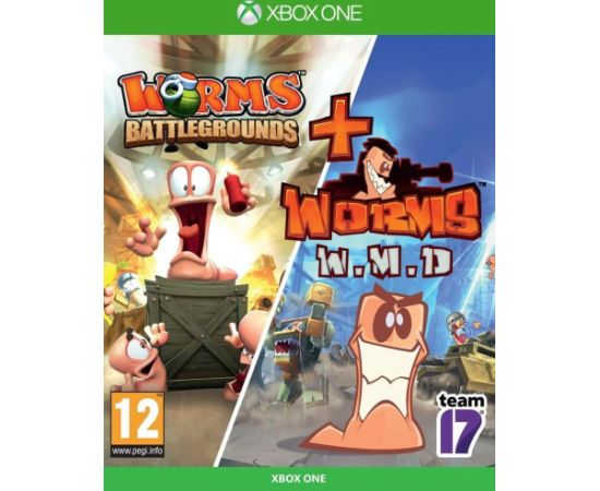 XBOX1 Worms Battlegrounds + Worms WMD Xbox One video spēle Xbox spēles