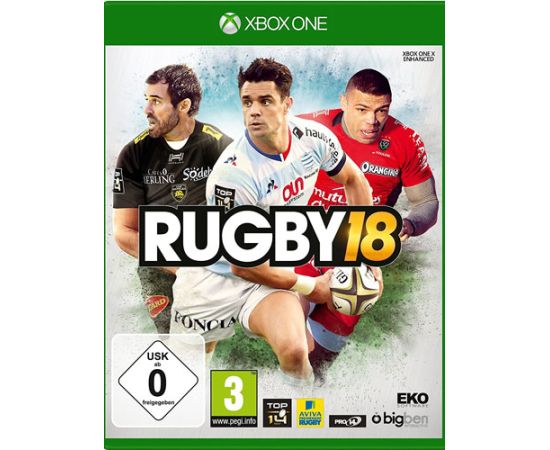 XBOX1 Rugby 18 Xbox One video spēle Xbox spēles