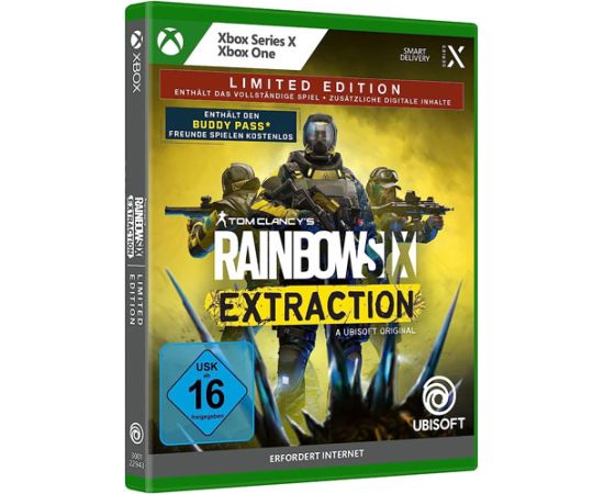 XBOX1 Tom Clancy's Rainbow Six Extraction Limited Edition Xbox Series X / One video spēle Xbox spēles