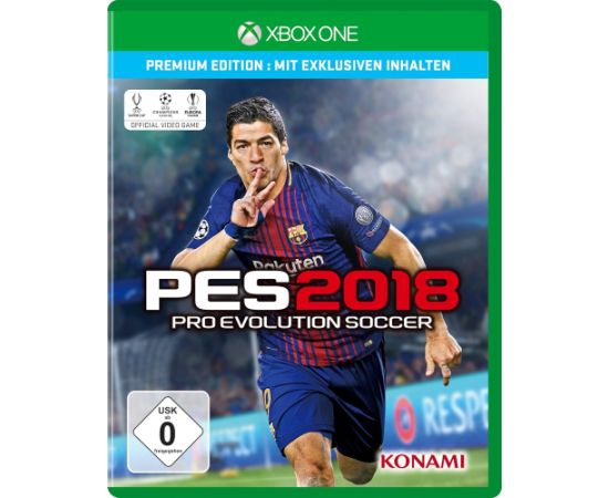 XBOX1 Pro Evolution Soccer (PES) 2018 - Premium Edition Xbox One video spēle Xbox spēles