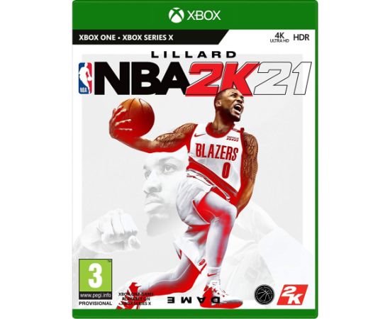 XBOX1 NBA 2K21 Xbox One video spēle Xbox spēles