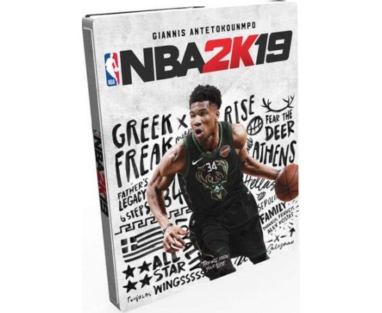 XBOX1 NBA 2K19 Steelbook Edition Xbox One video spēle Xbox spēles