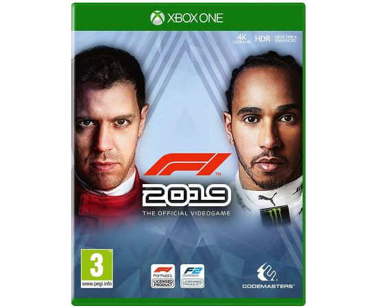 XBOX1 F1 2019 Xbox One video spēle Xbox spēles