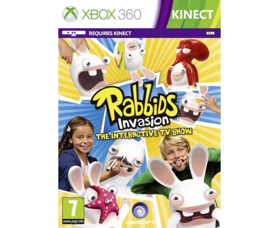 Rabbids Invasion: The Interactive TV Show (Kinect) Xbox 360 video spēle Xbox spēles