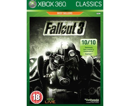 Fallout 3 Xbox 360 video spēle Xbox spēles