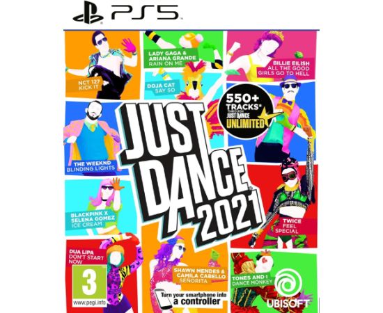 PS5 Just Dance 2021 Playstation 5 (PS5) video spēle PlayStation 5 (PS5) spēles 