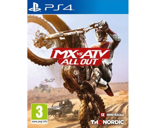 PS4 MX vs ATV All Out Playstation 4 (PS4) video spēle PlayStation 4 (PS4) spēles