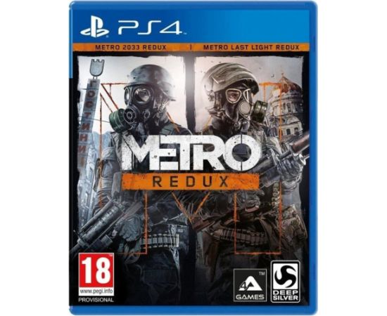 PS4 Metro Redux Playstation 4 (PS4) video spēle PlayStation 4 (PS4) spēles