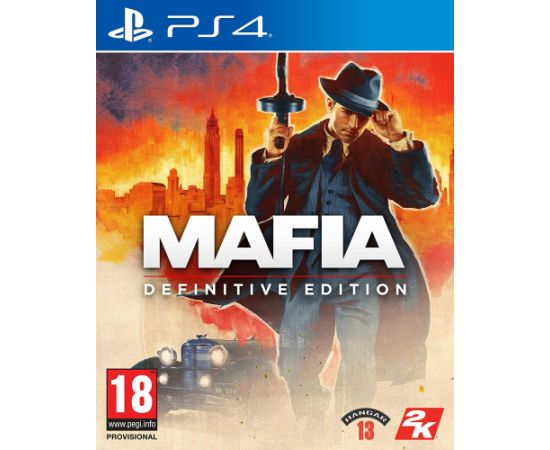PS4 Mafia Definitive Edition Playstation 4 (PS4) video spēle PlayStation 4 (PS4) spēles