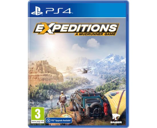 PS4 Expeditions A MudRunner Game Playstation 4 (PS4) video spēle PlayStation 4 (PS4) spēles
