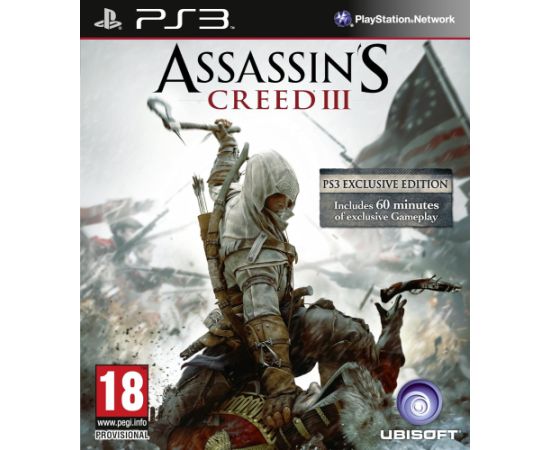 Assassin's Creed III (3) Playstation 3 (PS3) video spēle PlayStation 4 (PS4) spēles