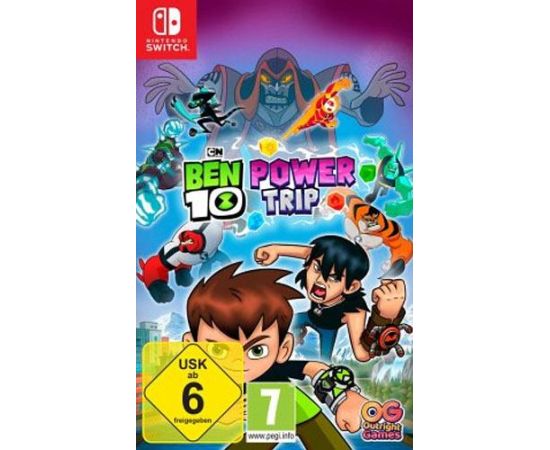Ben 10: Power Trip Nintendo Switch video spēle Nintendo spēles