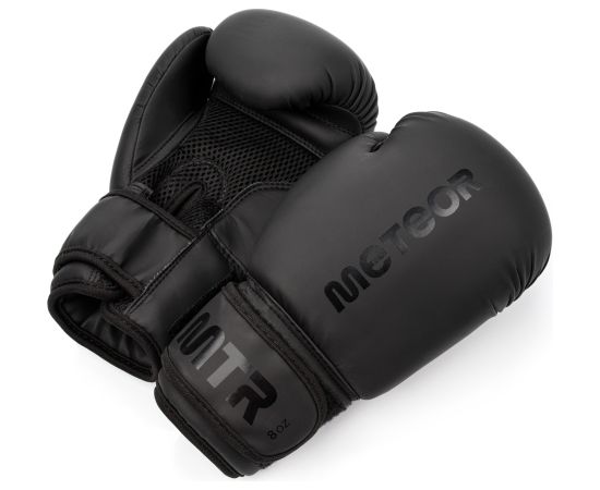 Meteor 4oz treniņu boksa cimdi, Velcro aizdare, PU Боксерская экипировка