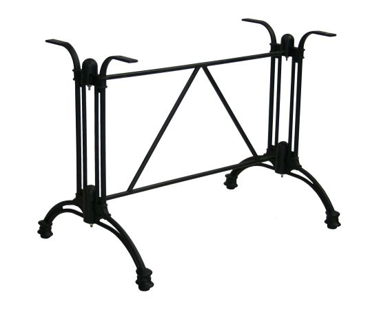 Ножка для стола CAFE 93x61xH72см, черная Dārza galdi