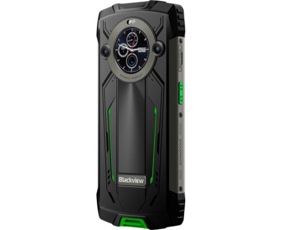 Blackview   Blackview Rugged BV8200 LTE 6.5-inch FHD+IPS 1080x2400 120Hz Corning 3th + 1.3-inch 360x360 12+256GB MT8781 Octa-core 2.2GHz 8800mAh NO Charger CAM Front 32MP Rear 50+13MP IP68/IP69K/MIL-STD-810H NFC Fingerprint Green Green Мобильные телефоны
