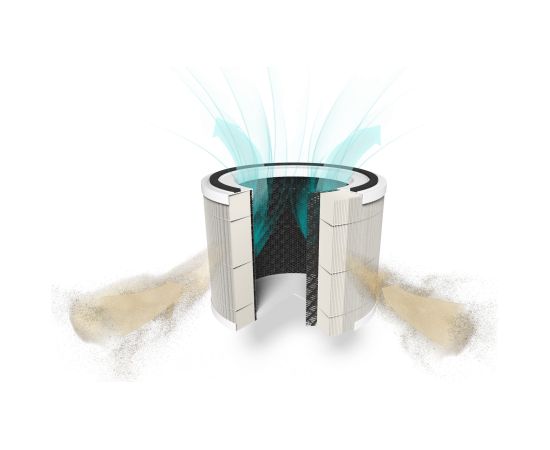 Duux Smart Air Purifier Bright 2 22 W Suitable for rooms up to 42 m² White Gaisa attīrītāji