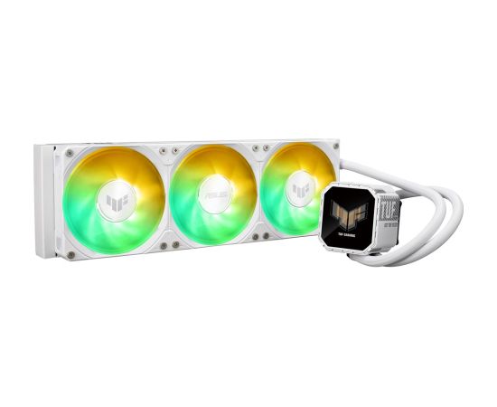 Chłodzenie ASUS TUF GAMING LC III 360 ARGB LCD WHT Охлаждение процессора