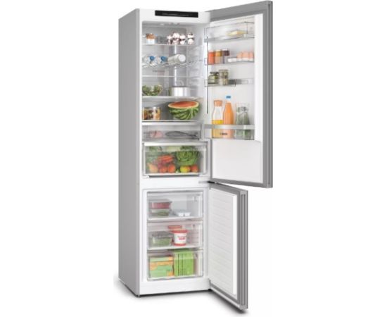 Bosch Serie 6 KGN39LBCF fridge-freezer Freestanding 363 L C Black Jaunumi Sadz. tehnika