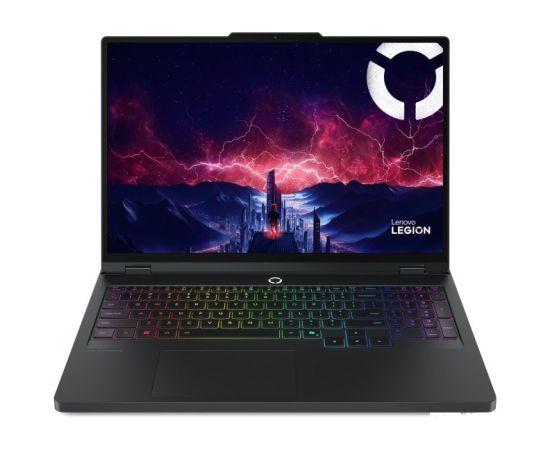 Lenovo Legion Pro 5 Gen 10 16ADR10 Ryzen 9 8945HX 16.0''WQXGA IPS 500nits 240Hz LBL AG 32GB DDR5 5200 SSD1TB GeForce RTX 5070 8GB Cam 5.0MP 80Wh W11Pro Eclipse Black Portatīvie datori