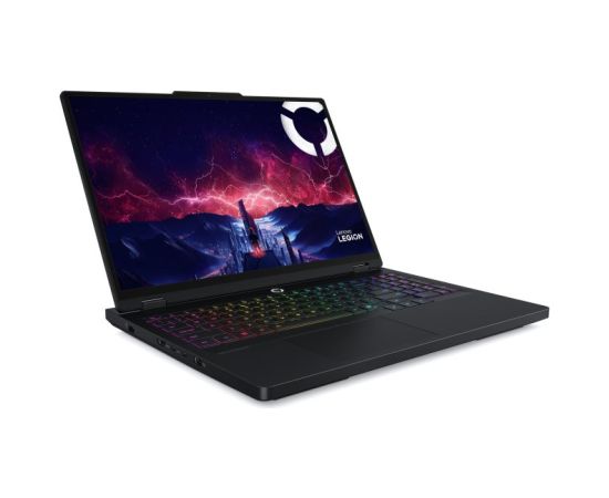 Lenovo Legion Pro 5 Gen 10 16ADR10 Ryzen 9 8945HX 16.0''WQXGA IPS 500nits 240Hz LBL AG 32GB DDR5 5200 SSD1TB GeForce RTX 5070 8GB Cam 5.0MP 80Wh W11Pro Eclipse Black Portatīvie datori