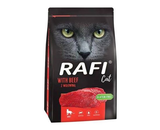 DOLINA NOTECI Rafi Cat with Beef - Dry Cat Food - 7 kg Kaķu sausā barība