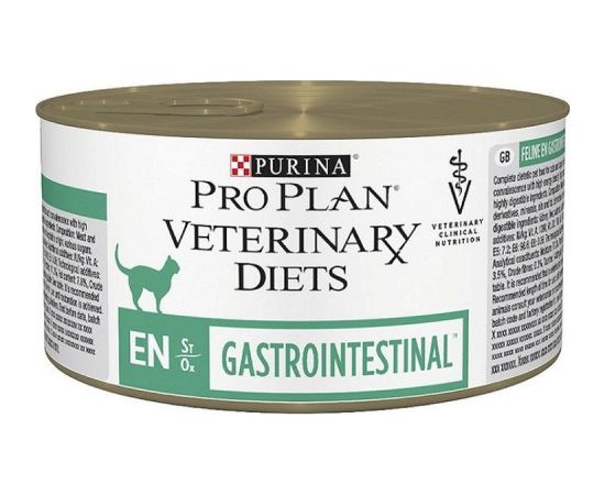 PURINA Pro Plan Vet Feline Veterinary Diets EN Gastrointestinal  - wet cat food - 195g Barība