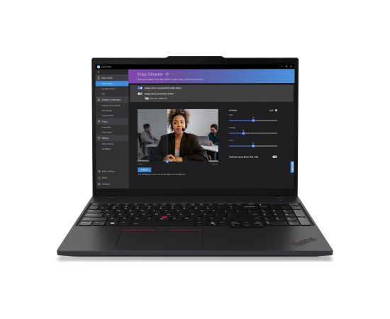 Lenovo ThinkPad T16 Gen 3 Core™ Ultra 5 125U 512GB SSD 16GB 16" WUXGA (1920x1200) TOUCHSCREEN IPS WIN11 Pro IR Webcam BLACK Backlit Keyboard FP Reader. 1 Year Manufacturer Warranty   21MN005MUS Portatīvie datori