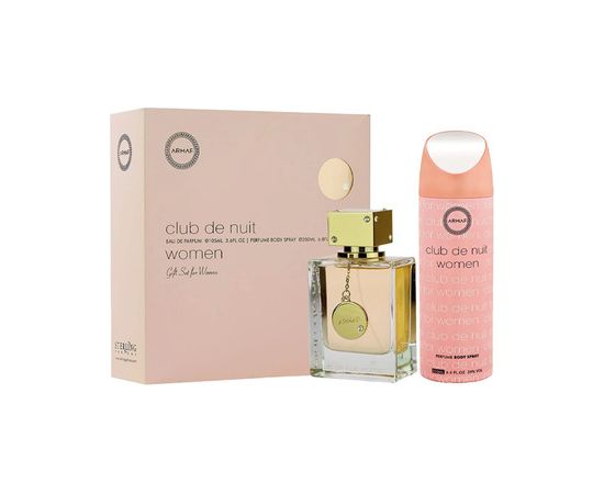 Armaf Club De Nuit Woman Gift set EDP 105 ml and deo spray 200 ml 105ml Dāvanu komplekti