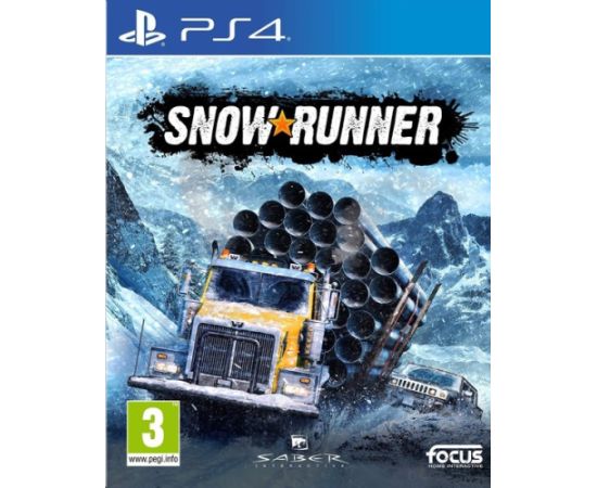 PS4 SnowRunner Playstation 4 (PS4) video spēle PlayStation 4 (PS4) spēles