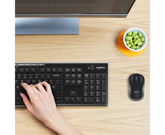 Logitech MK270 Wireless Combo Keyboard + Mouse, US Int, Black (SPEC) Jaunumi - Datori