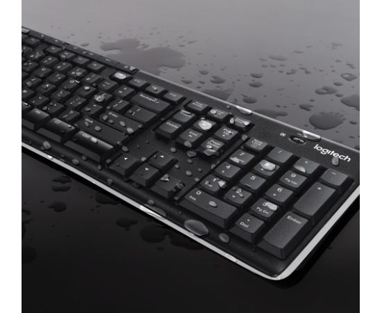 Logitech MK270 Wireless Combo Keyboard + Mouse, US Int, Black (SPEC) Jaunumi - Datori