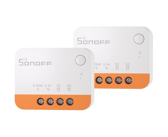 Sonoff ZBMINIL2 smart ZigBee mini switch (2 pcs.) Viedie slēdži