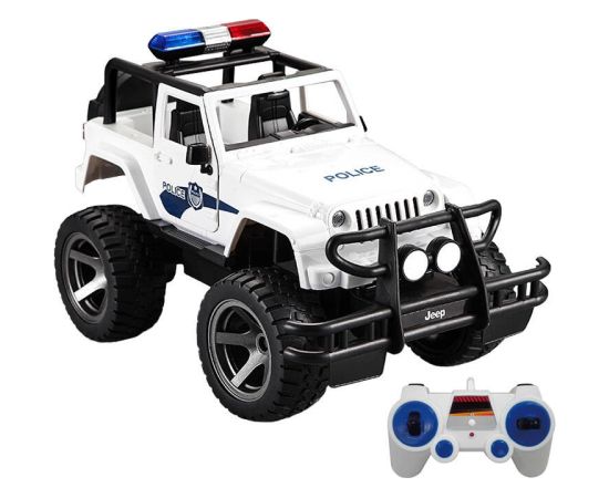 Remote-controlled car 1:12 Double Eagle (white) Jeep (Police) E550-003 Радиоуправляемые Игрушки