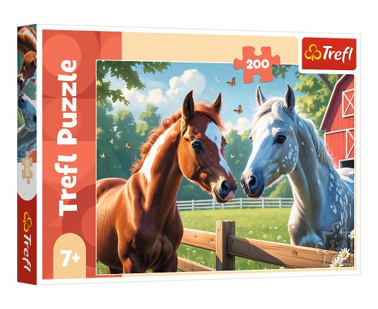 TREFL Puzle Zirgi, 200 gab. Puzles