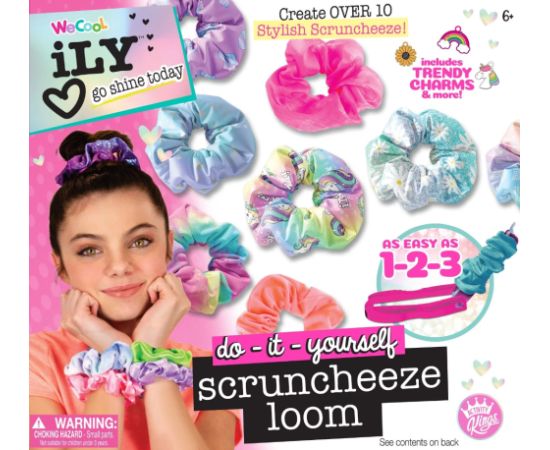 WECOOL Набор для изготовления резинок для волос Scruncheeze Творческие игрушки