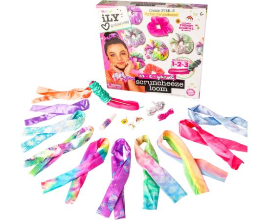 WECOOL Набор для изготовления резинок для волос Scruncheeze Творческие игрушки