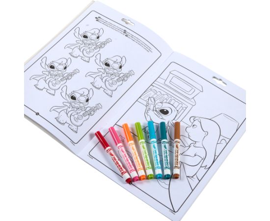 CRAYOLA Lilo&Stitch раскраска с активностями Детское искусство Baby Art