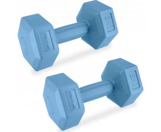 Spokey ‎‎‎‎Hantle Monster bitumiczne 2 x 2 kg Jaunumi - Sports