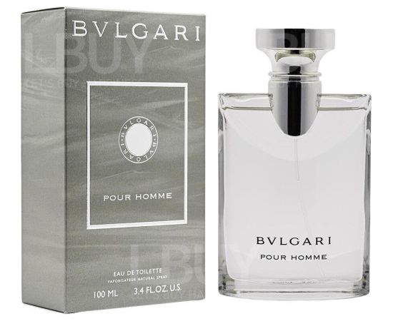 Bvlgari Pour Homme Eau De Toilette For Men 100 ml Vīriešu Smaržas