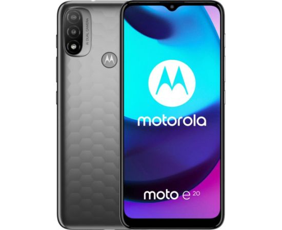 Motorola Moto E20 2/32GB grey(PARX0007PL) Мобильные телефоны