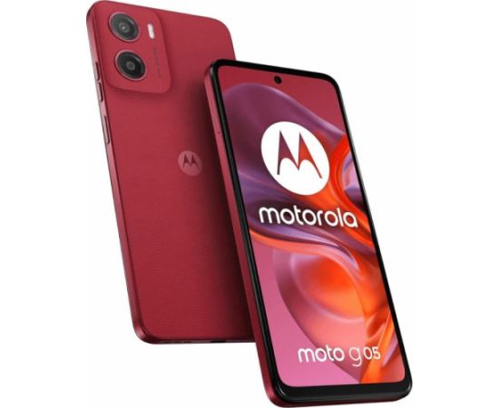 Motorola Moto G05 4/128GB red (PB6L0009ES) Мобильные телефоны