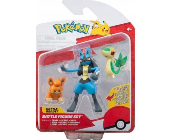 Figurka Pokemon JAS FIGURKA 3PAK SNI PAW LUC Фигурки и герои