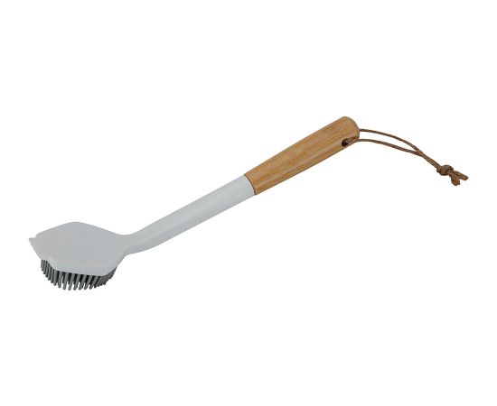 Круглая щётка для мытья посуды из бамбука и силикона, 82315, Michelino Ēdamrīki