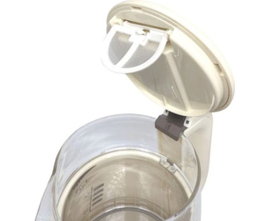 Elektriskā tējkann Klausberg KB 7893 no stikla ar LED paneli, tilpums 1,0L un jauda 1100W Tējkannas (elektriskās)