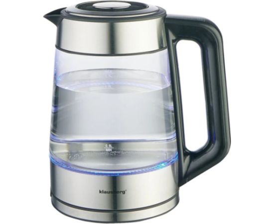 Elektriskā tējkanna Klausberg KB 7888 digitālais temperatūras displejs 1.7L jauda 2200W Tējkannas (elektriskās)