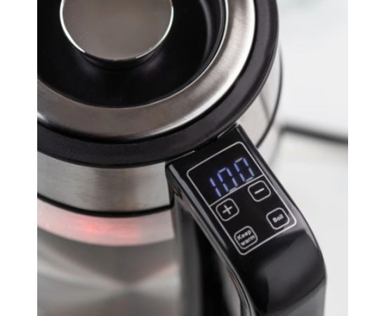 Elektriskā tējkanna Klausberg KB 7888 digitālais temperatūras displejs 1.7L jauda 2200W Tējkannas (elektriskās)