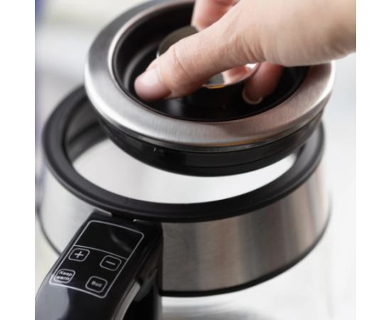 Elektriskā tējkanna Klausberg KB 7888 digitālais temperatūras displejs 1.7L jauda 2200W Tējkannas (elektriskās)