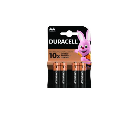 Baterijas Duracell Base AA 4 pack 1.5V Bateriju lādētāji