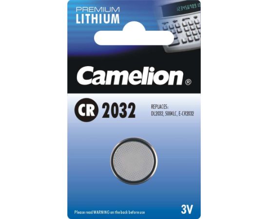 Camelion CR2032 Lithium 1 pc(s) Baterijas un akumulatori